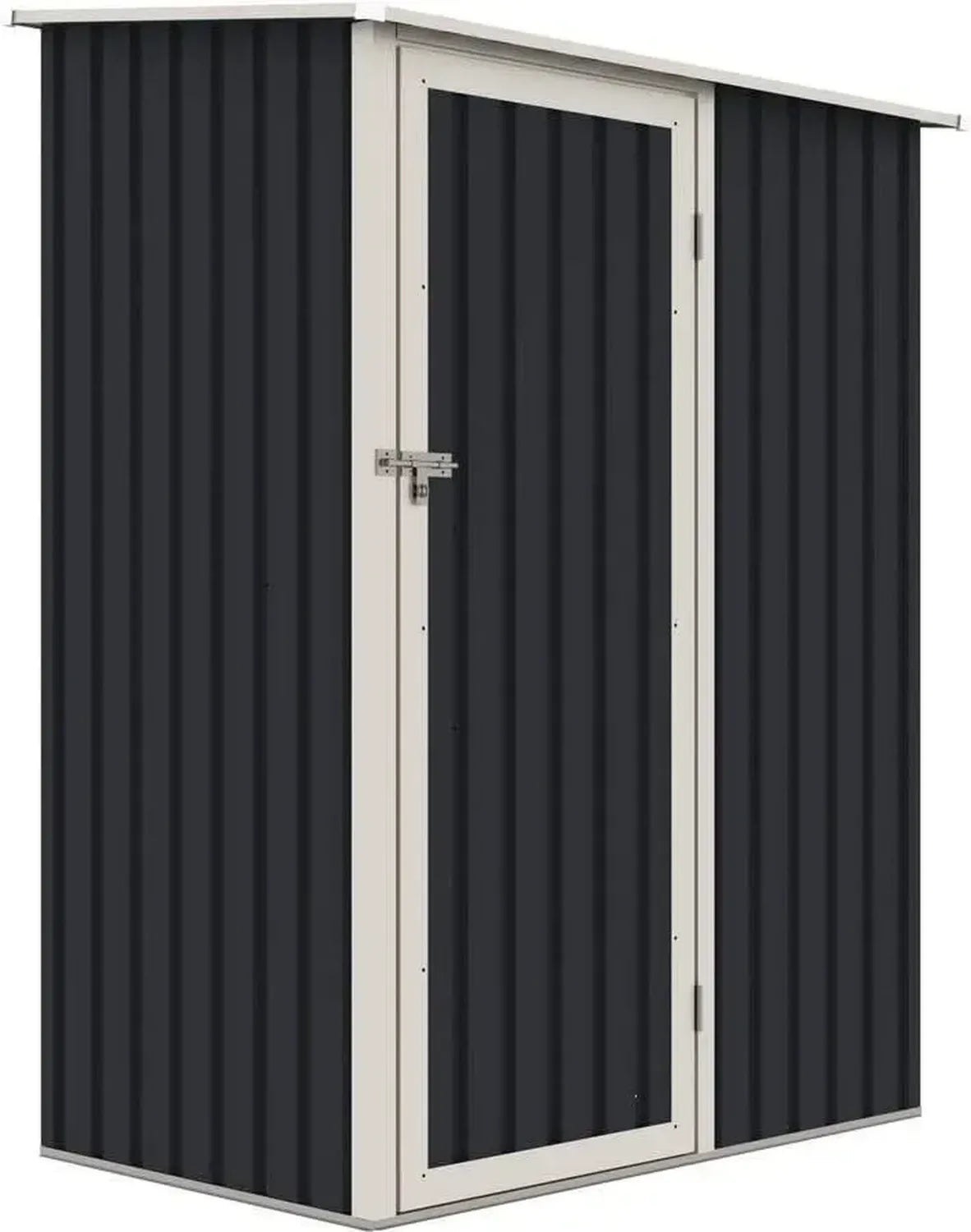 Abri de Jardin en Métal Gris Vega II 1.35 m² - Résistant à la Corrosion