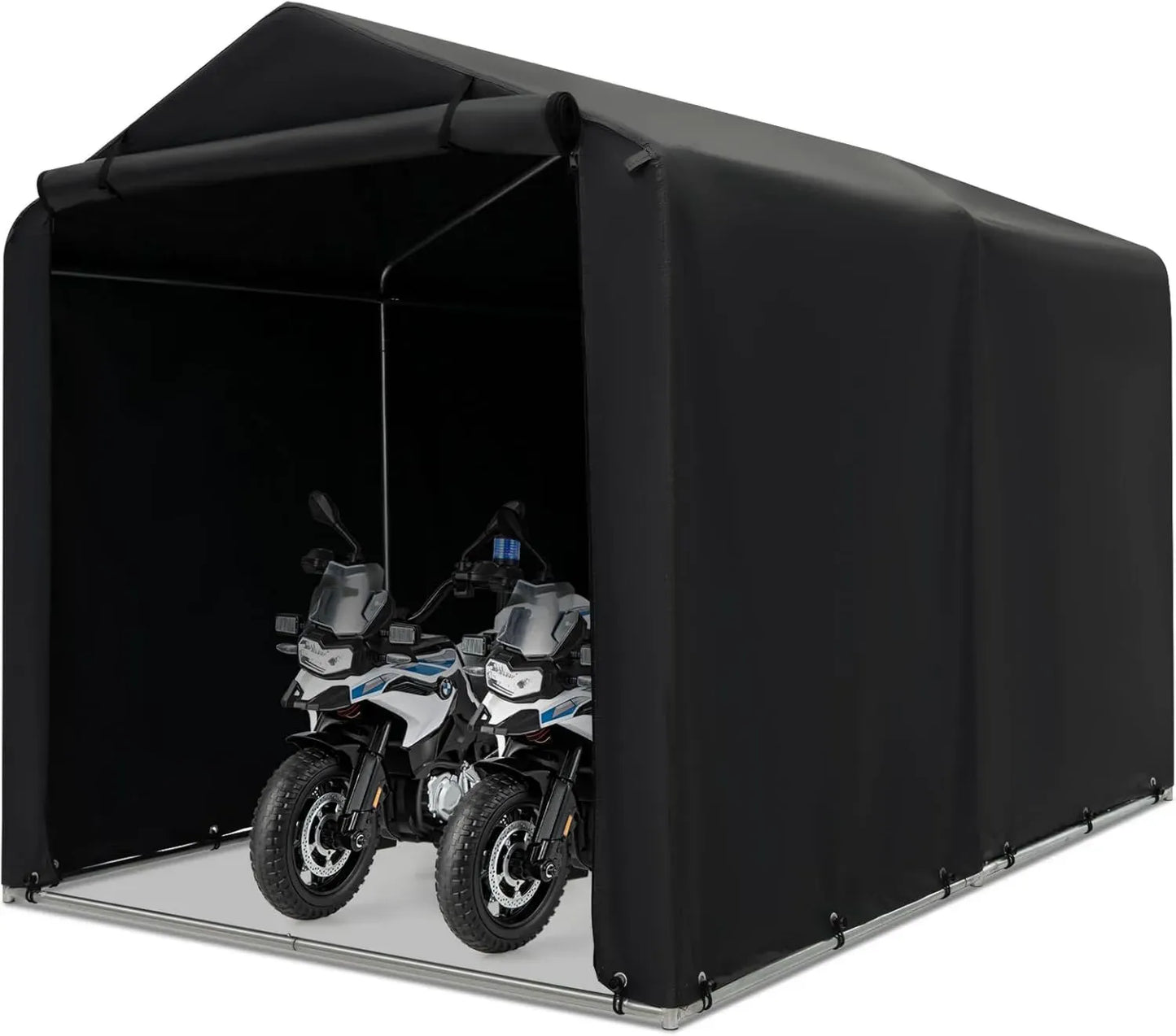 Abri Vélo et Moto Étanche avec Fermeture Éclair - Rangement Extérieur Idéal pour Outils de Jardin