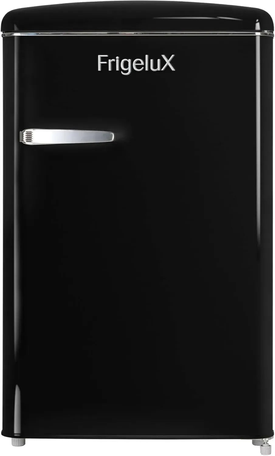 FrigeluX Réfrigérateur Vintage 108L Noir Compact