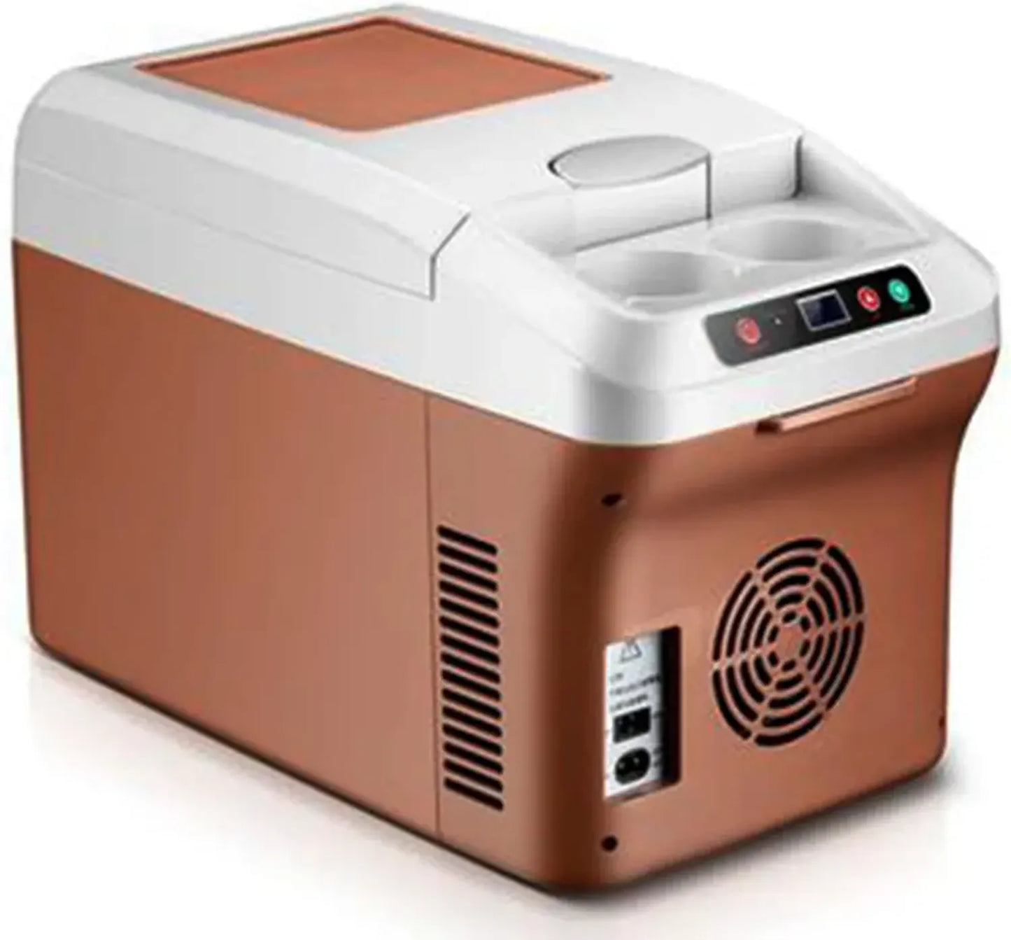 Mini réfrigérateur portable 15L, 12V/24V, pour voiture, boissons et vin, idéal voyage et maison, 220V