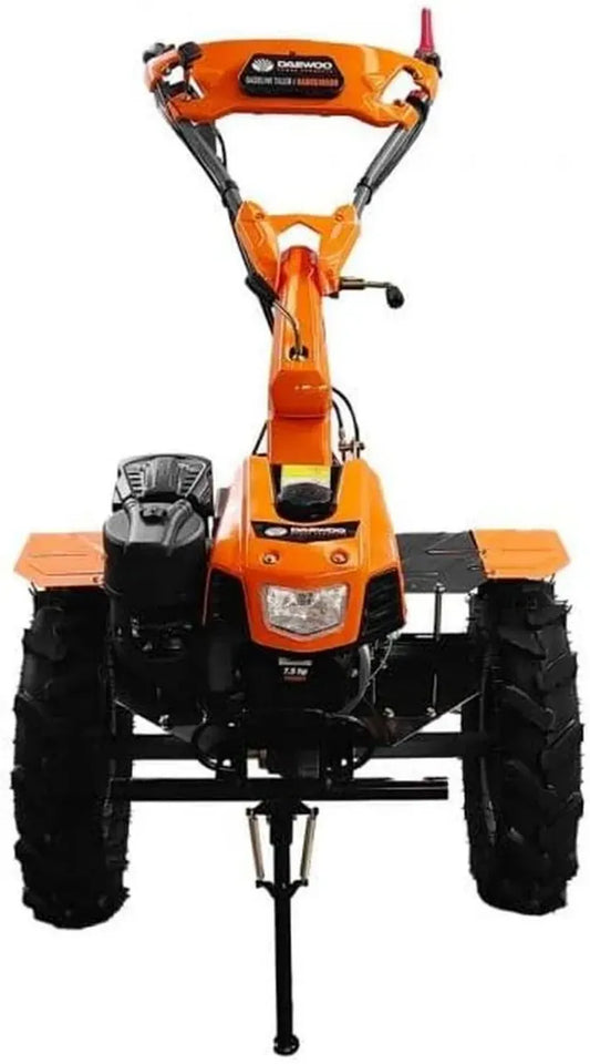 Motobineuse à Essence 212cc, 105cm Large, 2 Vitesses Avant/1 Arrière, Guidon Réglable - DAEWOO