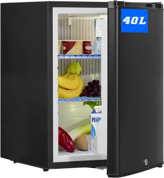 Réfrigérateur Portable 40L SMETA 12V/220V, Idéal pour Camping et Voyage