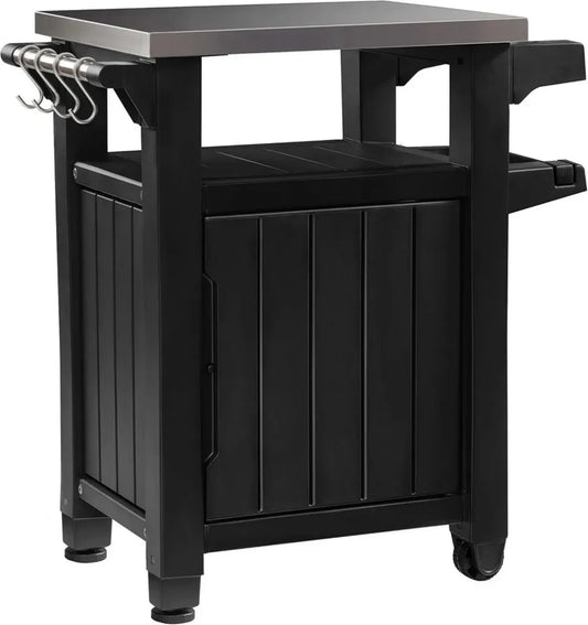 Chariot de Barbecue Compact UNITY Keter - 105L - Gris