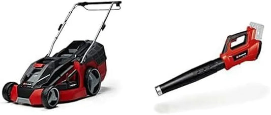Tondeuse à gazon sans fil Einhell 43 cm, 36V, avec kit de démarrage et taille-haies