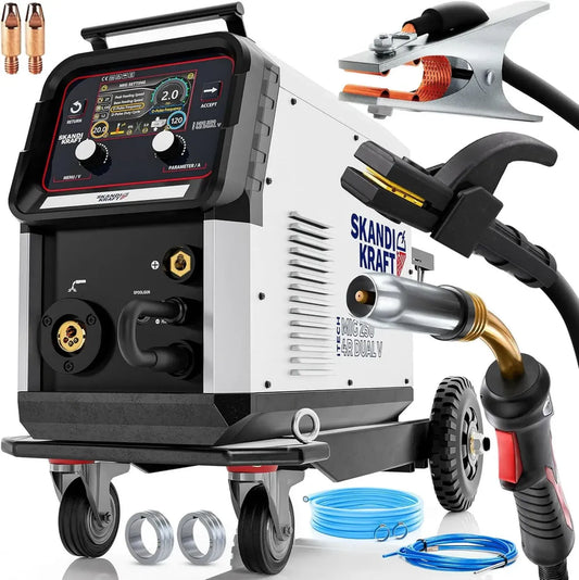 Poste à Souder Inverter iTech MIG 250 4R DUAL V 3-en-1 250A/200A TIG LIFT, MMA, MIG/MAG 400V/230V